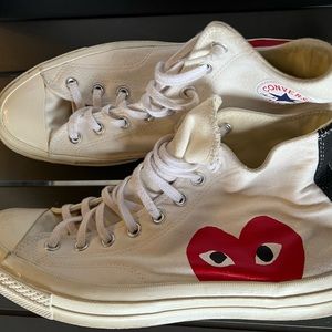 Comme Des Garçons Play x Converse high-top sneakers Men size 11/ Women size 13